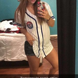 Victoria Secret Texas Rangers Jersey